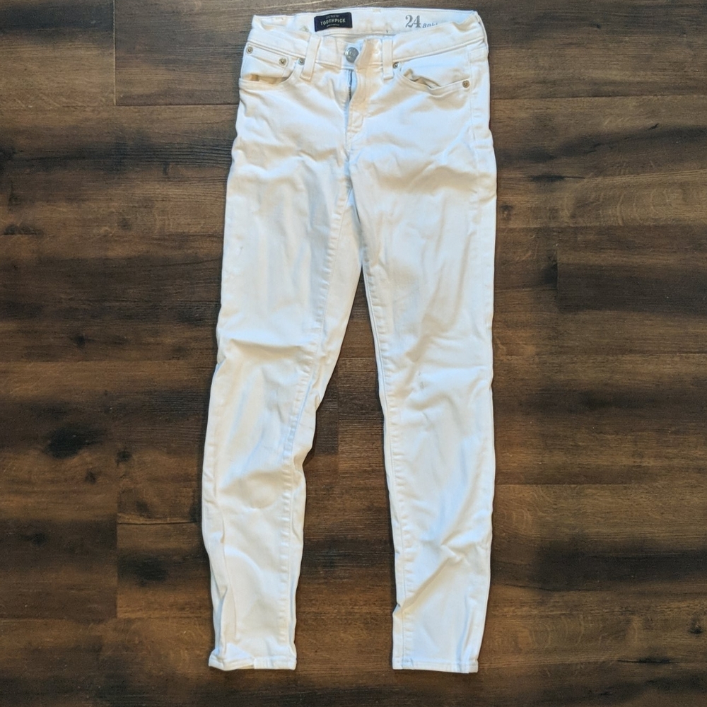 J. Crew Toothpick Skinny Jeans size 24